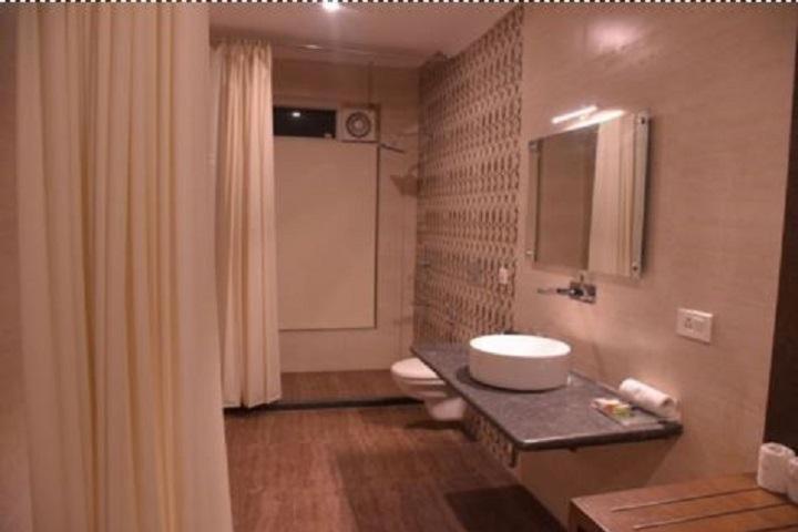 Hotel Krishna Palace Ayodhya Eksteriør billede